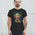thumbnail image 3 of Tee Hunt Dean Russo Dalmatian Luv Colorful Dog T-Shirt Neon Puppy Men's Tee, 3 of 5