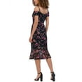 thumbnail image 2 of Siena womens  Printed Floral Lace Midi Dress, 4, 2 of 3