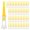 Yellow, variant on Oasiva 50Pcs/set Golfs Tees for Golfs Driver Training, Plastic Golfs Tees Low Resistance More Distance Consistent Height Tees