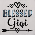 thumbnail image 4 of Inktastic Blessed Gigi Grandma Tote Bag, 4 of 4