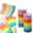 10 pc, variant on WUXIAB Colored Tape 10 Roll Multi Pack -Rainbow Solid Color Tape,Diy Decorative Tape,Masking Tape,Rainbow Pastel Writable Colorful Tapes,Decorative Craft Tape Set For Egg Decorating.(0.39 Inch)