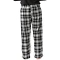 thumbnail image 3 of Ultra Soft Fleece Men's Plaid Pajama Pants with Pockets, 3 of 3