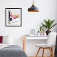 thumbnail image 2 of Traffic Waits for Me Heels Black Framed Print Under Glass, design by Ziwei Li, 2 of 10