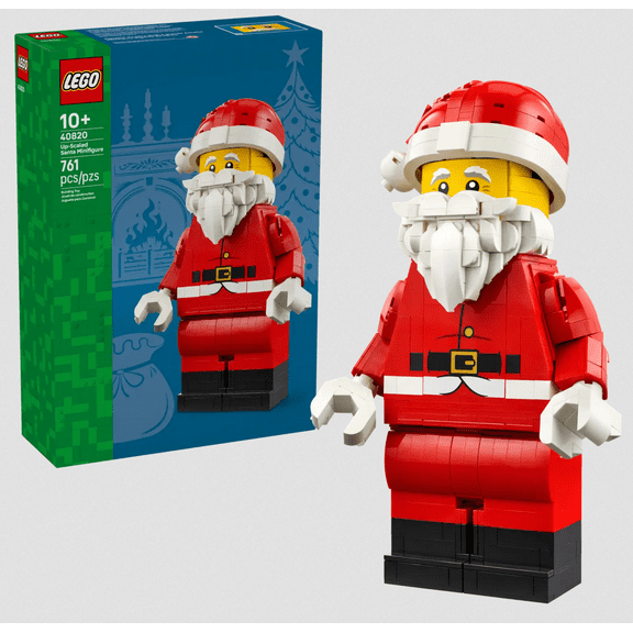 Lego Up-Scaled Santa Minifigure 40820 Christmas