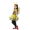 thumbnail image 5 of BOOMNY Toddler Girls Bee Dress Up Funny Stage Performance Outfits for Girl Cute Mesh Tulle Dress Wings Hairband Cozy Kids Clothing, 5 of 7