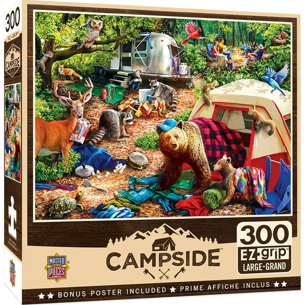 MasterPieces Campside - Campsite Trouble 300 Piece EZ Grip Puzzle