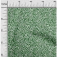 thumbnail image 2 of oneOone Cotton Poplin Forest Green Fabric Block Dress Material Fabric Print Fabric By The Yard 56 Inch Wide, 2 of 6