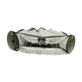 thumbnail image 3 of Cama túnel para gatos, centro de juegos plegable, área de entrenamiento para gatitos con tapete extraíble, juguete interactivo para conejos y gatos de Verde, 3 of 8