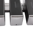 thumbnail image 4 of 12.01*3.94*9.06 Minimalist Square Shampoo & Conditioner Dispenser Shower Soap Dispenser Wall Mount 3 bottles, 4 of 20