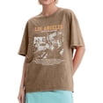 thumbnail image 2 of Womens Summer Short Sleeve Tops Spring Trendy Vacation Tees Crew Neck Graphic Print Y2K Fashion T Shirts, 2 of 4