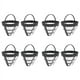 thumbnail image 1 of Paquete de 8 filtros de cesta reutilizables para cafetera n.º 4, aptos para la mayoría de cafeteras de goteo con cesta de 8 a 12 tazas, 1 of 5