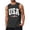 Dark Gray, variant on Men's USA Patriotic Tank Top with American Flag Graphic and Sleeveless Design Featuring Bold Print for Independence Day 2026 Memorial Day Beige L