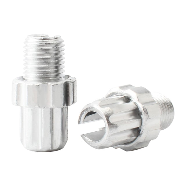 2 piezas Tornillos de ajuste de palanca de freno de manillar de bicicleta Tornillo de cable de freno Mango de freno Plata