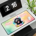 thumbnail image 3 of Happy Easter Portuguese Water Dog with Bunny Ear Headband and Flowers Desk Mat Full Keyboard Mouse Pad PWD Portie Fishing Dog Lover Large Mousepad - 13001, 3 of 5