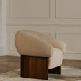 thumbnail image 6 of Moe's Home Collection Otto Accent Chair Fabric Brown, 6 of 8