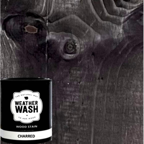 5 Gal. Charred Interior WeatherWash Transparent Aging Wood Stain