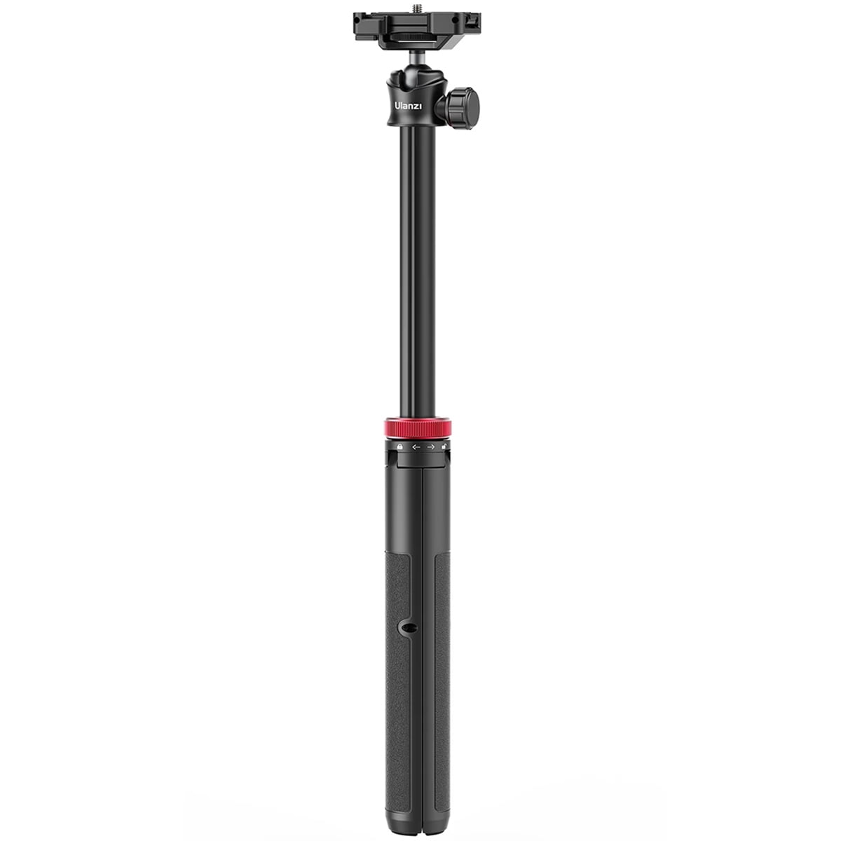 Ulanzi MT-44 Extendable Vlog Tripod for Camera and Smartphone, Black