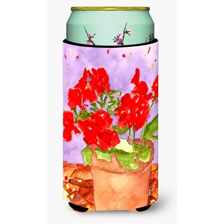 

Caroline s Treasures RDR2004TBC Flower - Geranium Tall Boy Hugger Tall Boy multicolor