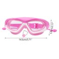 thumbnail image 2 of Gafas de natación para niños, gafas de buceo antivaho impermeables, tapones para los oídos de una pieza para niños y niñas, gafas de natación Wmkox8yii jkg2609, 2 of 2