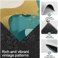 thumbnail image 3 of Gold Teal Blue Marble Kitchen Rugs Sets Of 3,Kitchen Runner Rugs Non Skid Washable,Decorative Kitchen Floor Mats for Kitchen,Sink,Laundry,17"x30"+ 17"x47" + 17"x59", 3 of 6