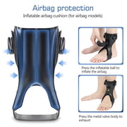 Drop Foot Brace – Fixed Air Cushion Ankle Support, Comfortable Fit for Walking Assistance, Designed for Hemiplegia & Stroke Recovery(Right foot,M)