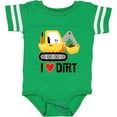 thumbnail image 3 of Inktastic Construction Truck I Love Dirt Boys or Girls Baby Bodysuit, 3 of 5