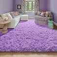 thumbnail image 3 of Purple Area Rug for Living Room,5x8 Rug,Fluffy Thick Rug for Bedroom,Soft Indoor Furry Rug for Kids Room,Teen,Women,Shag Modern Cool Rug for Nursery Playroom Classroom,Carpet, 3 of 12