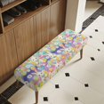 thumbnail image 3 of Chririnla Easter Themed Cartoon Pattern Dining Room Bench Slipcover, Snug Fit Bench Seat Cover Pet Hair Resistant Polyester Spandex Dining Bench Slipcover for Living Room, 3 of 9