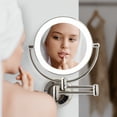 thumbnail image 5 of Zadro LED Wall Mounted Makeup Mirror w/ Magnification & Extendable Arm, 5 of 9