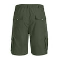thumbnail image 5 of GXIPO Men’s Baggy Cargo Shorts, Relaxed Fit Summer Shorts, Lightweight Work Jogger Pants with Zipper Pockets Army Green 4XL, 5 of 6