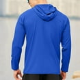 thumbnail image 7 of Men's Waterproof Rain Jacket Summer Running Fishing Exercise Coat Golf Hiking Fitted Hooded, 7 of 7