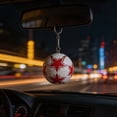 Tuscom Soccer Ball Keychain Stress Relief Squeeze Ball Mini Sports ...