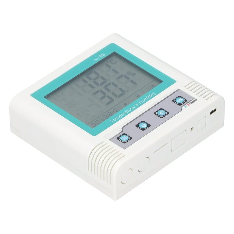 High-Precision USB Temperature and Humidity Recorder, Automatic Data  Recording and generating Curve,Hygrometer Indoor Thermometer