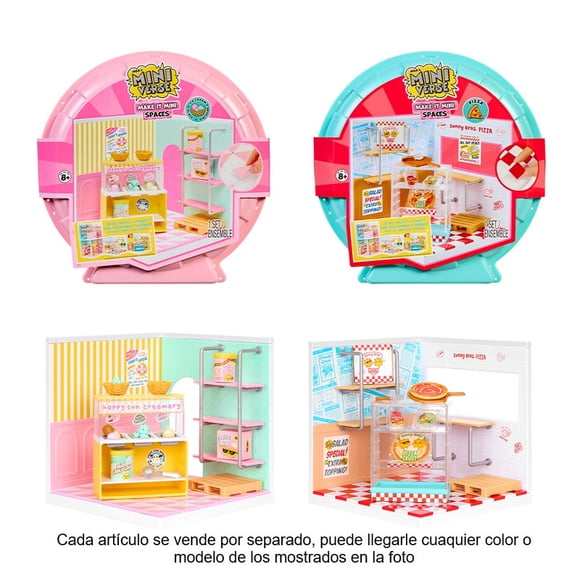 Minicoleccionable Miniverse Hazlo Mini Espacios de Inicio de empacado