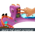 Hot Wheels Skate Octopark Playset, With Exclusive Fingerboard and Skate Shoes