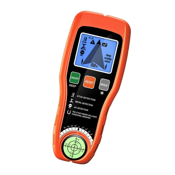 Portable Lightweight Handheld Detector Wire Pipe Power Scanner Suitable for Metal Wall Scanning with Long Battery Lifes