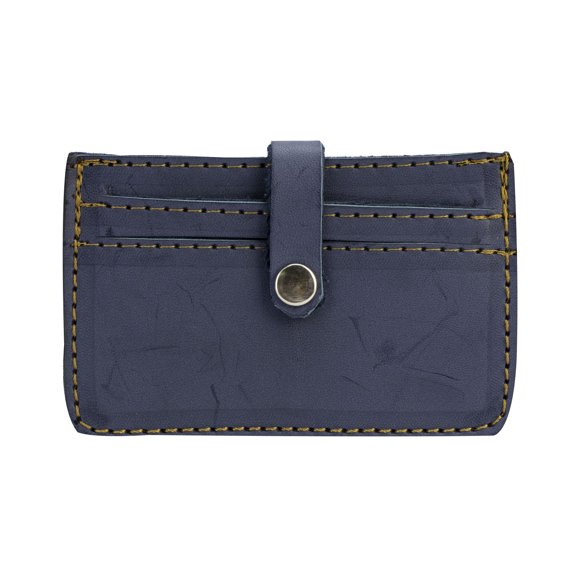 Tarjetero Para Hombre Azul Azteca Sintético David Nueva Imagen