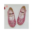 thumbnail image 4 of GENILU Girl Glitter Ballet Flat Dress Shoe Slip on Mary Jane School Shoes Pink 1Y, 4 of 9