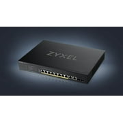 ZyXEL 8-Port Multi-Gigabit Smart Managed PoE Switch with 2 10GbE and 2 SFP+ Uplink