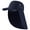 Dark Blue with Unfoldable Brim, variant on BASSDASH UPF 50+ Foldable Fishing Hat Baseball Cap with Removable Neck Flap Portable for Men Women Golf Hiking