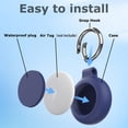 thumbnail image 7 of Silicone Keychain For Apple Airtags Locator Tracker Protective Case 360° Waterproof Air Tag Holder Item Find Tracker Accessories, 7 of 7