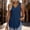Dark Blue, variant on Flowy Tank Tops for Women Gauze Camisoles High Neck Boho Shirt Tanks Halter Top Cotton and Linen Camisole Tshirts Tops Shirts Cotton Linen Tank Tops for Women Cami Tube Crop Tops Beige L