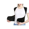 thumbnail image 4 of XL Adjustable Back Posture Corrector Lumbar Back Support Belt Shoulder Brace, 4 of 5