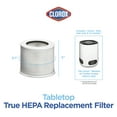thumbnail image 7 of Clorox Tabletop Air Purifier Replacement Filter, True HEPA Filtration, Compatible with Air Purifier Model 11020, up to 200 Sq. Ft. Capacity, (12020), 7 of 7