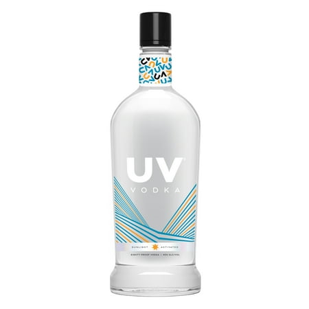 Uv Vodka, 1.75 L PET Bottle, 40% ABV