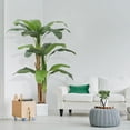 thumbnail image 6 of Artificial Tree, Simulation Potted Plants, Tall Fake Plants for Home Office Modern Decoration 6FT Banana Tree, 6 of 7