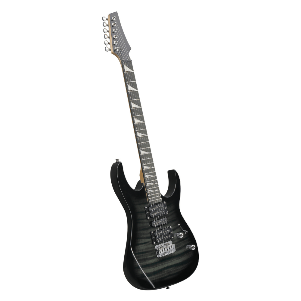 Tcbosik 39" Electric Guitar with 5W Amp for Music Lover, Beginner Guitar Set with Bag, Strap, Plectrum, Cable, Tremolo Arm and Wrench Tool, Black