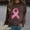 14-Brown, variant on SOOMLON Breast Cancer Shirts for Women Funny Long Sleeve Ribbon Apparel Crewneck Outfits Themed Clothing Party Attire M