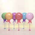 thumbnail image 4 of CIMAXIC Balloons Holder 5pcs Table Balloon Stand Reusable Balloon Holder Balloon Stand Kit Balloon Support Holder Set (Red+Yellow+Blue+Green+Pink),15.75"X0.39"X0.39", 4 of 4