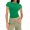Light Green, variant on Womens Tees Women Y2K Solid Round Neck Short Sleeve Crop T Shirt Light Green L